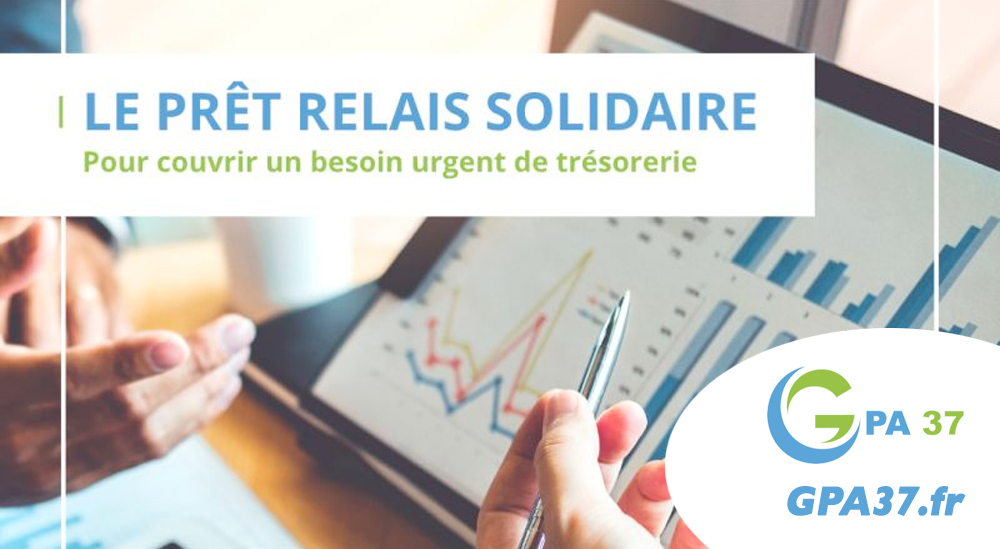 Prêt Relais Solidarité GPA 37 pour faire face à un problème de trésorerie